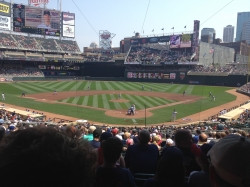 Target Field in August